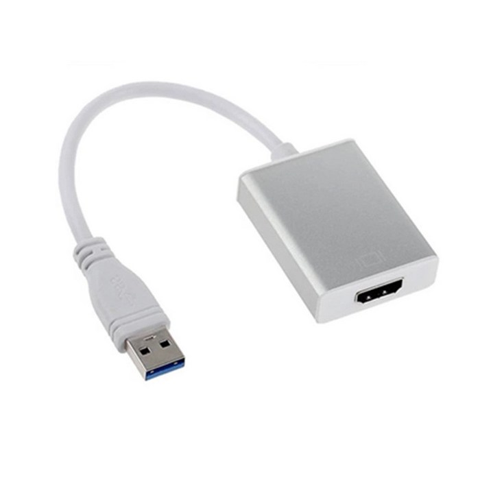 USB 3.0 to HDMI 모니터 컨버터 화이트 대표 이미지 - 캡처보드 추천