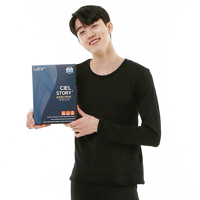 씨엘스토리 남성용 초극세사 기모내의 대표 이미지 - 겨울 내복 추천