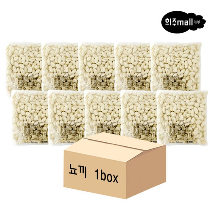 희주몰(SIB) 냉동 감자뇨끼 1kg x 10봉 1box, 1개 대표 이미지 - 뇨끼 추천