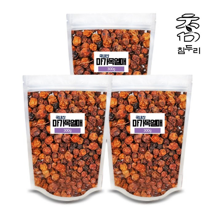 참두리 마가목 열매 300g/600g/900g (국내산), 300g, 3팩 대표 이미지 - 마가목 추천