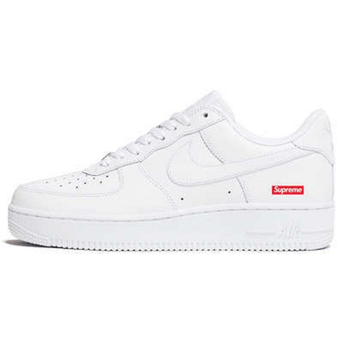 에어포스 1 화이트 Supreme x Air Force 1 Low 대표 이미지 - 휠라 뮬 추천