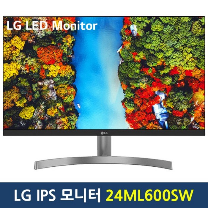 LG전자 60.4cm FHD IPS 모니터, 24ML600SW 대표 이미지 - 듀얼 모니터 추천