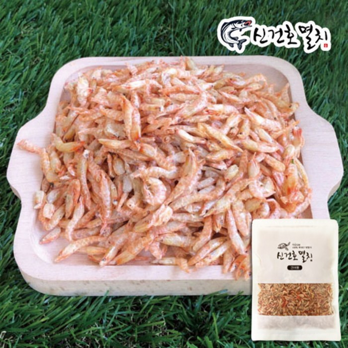 신건호멸치 국산 강화도 햇 보리새우(상급) / 건새우 젓새우, 1팩, 500G 대표 이미지 - 보리새우 추천
