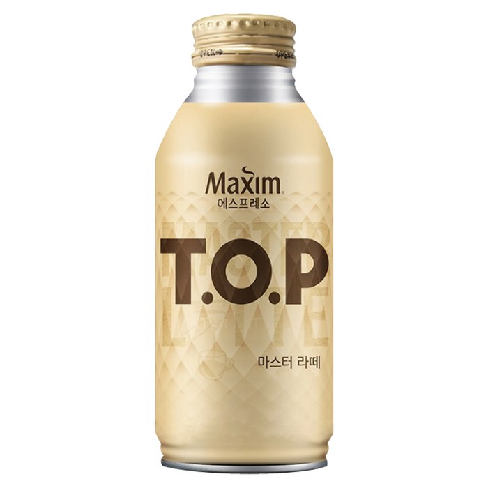 맥심 티오피 마스터라떼 캔커피, 380ml, 20개 대표 이미지 - 라떼 추천