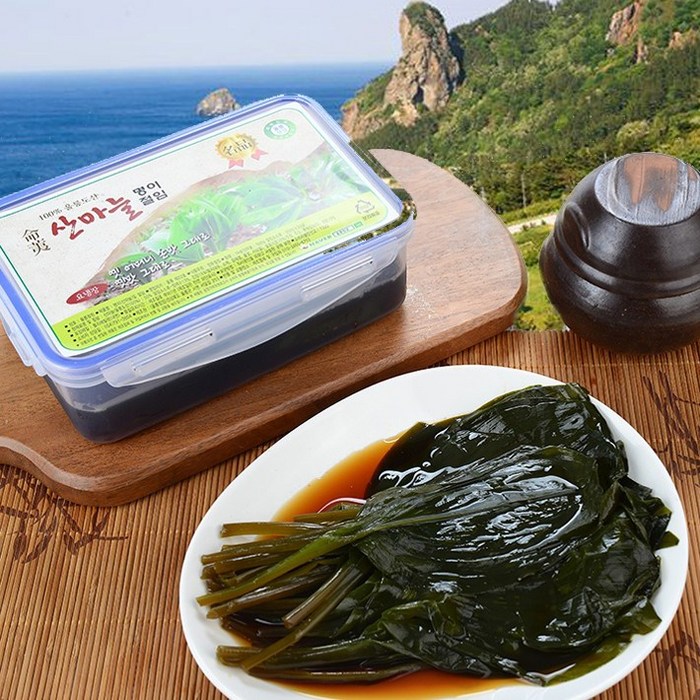 울릉도 인기만점 명이나물절임 800g, 1팩 대표 이미지 - 명이나물 반찬 추천