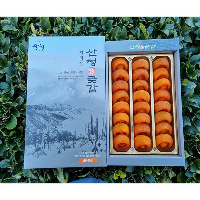 지리산 산청 곶감 고종시 차례상 선물세트 24구 1.2kg [GAP], 선물세트 1.2kg 1상자 대표 이미지 - 곶감세트 추천