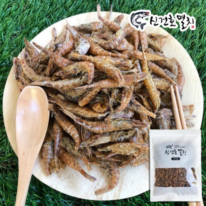 신건호멸치 국산 햇 먹새우(상급) / 건새우 보리새우 흑새우, 1팩, 500G 대표 이미지 - 보리새우 추천