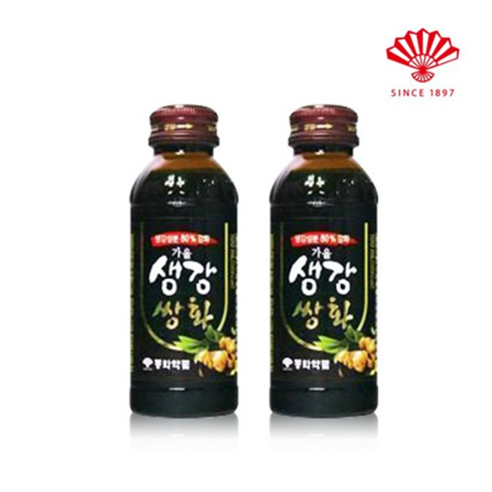 부채표 가을 생강쌍화 100ml/쌍화탕/동화약품/쌍화차, 100병(1박스) 대표 이미지 - 쌍화탕 추천