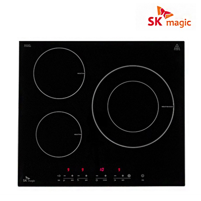 SK매직 인덕션 전기레인지 3구