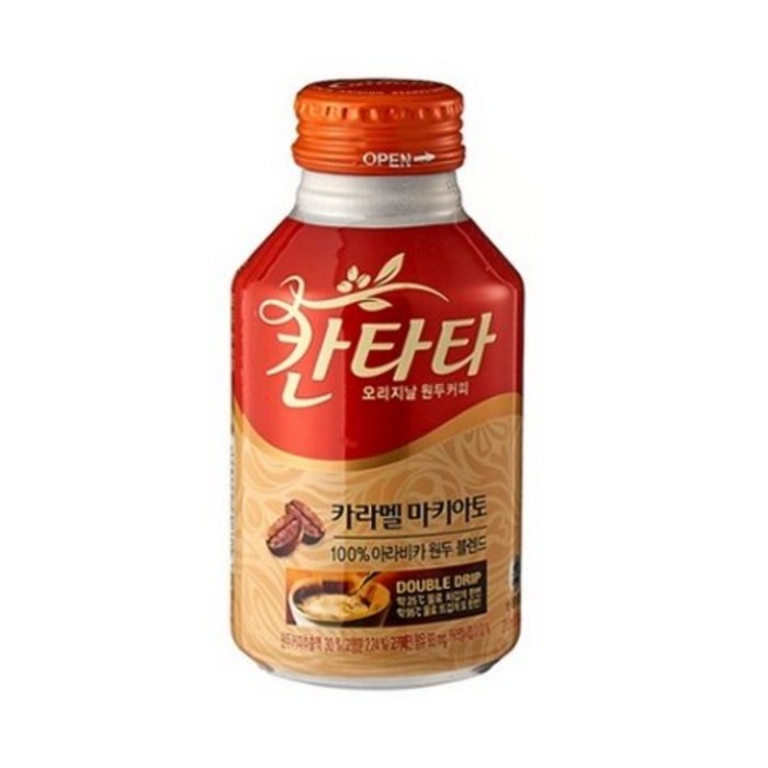 제이마트 롯데 칸타타 카라멜마끼아또 275ml 20캔, 20개 대표 이미지 - 카라멜 마끼아또 추천