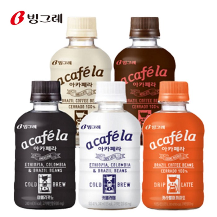 빙그레 아카페라 240ml 20펫 카라멜마끼야또, 20개 대표 이미지 - 카라멜 마끼아또 추천