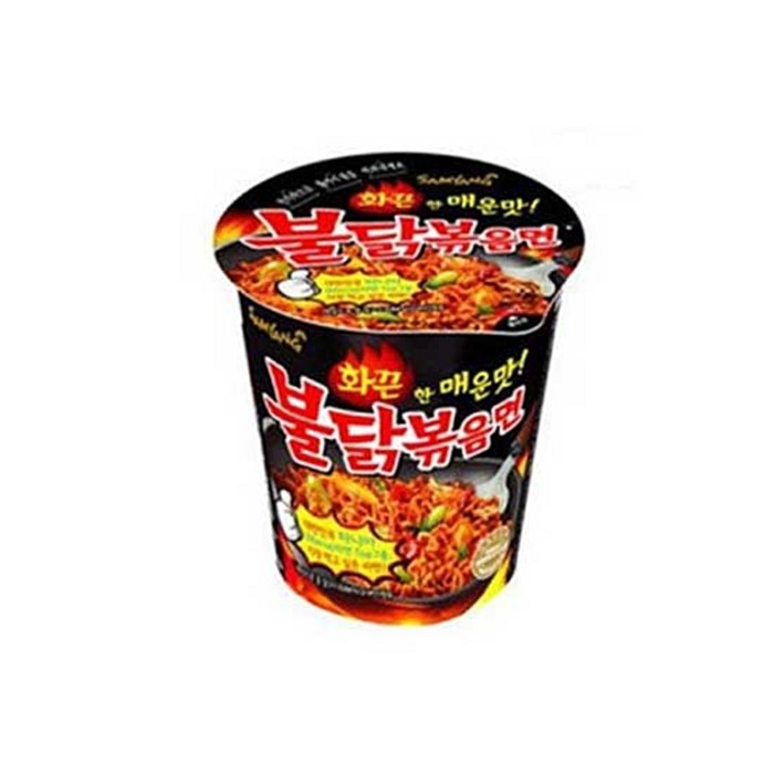 삼양 불닭볶음면 소컵 70g, 24개 대표 이미지 - 삼양 컵라면 추천