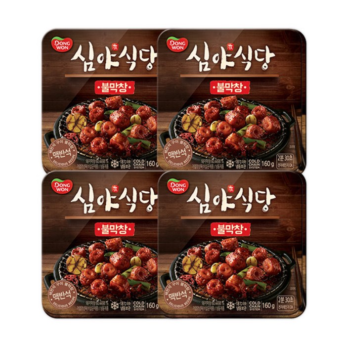 동원 심야식당 불막창, 160g, 4개 대표 이미지 - 불막창 추천