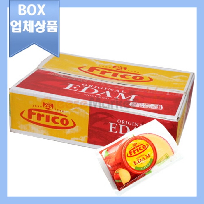 프리코 에담 마일드 웨지 치즈 (220gX24개) 냉장포장배송, 1개 대표 이미지 - 에담 치즈 추천