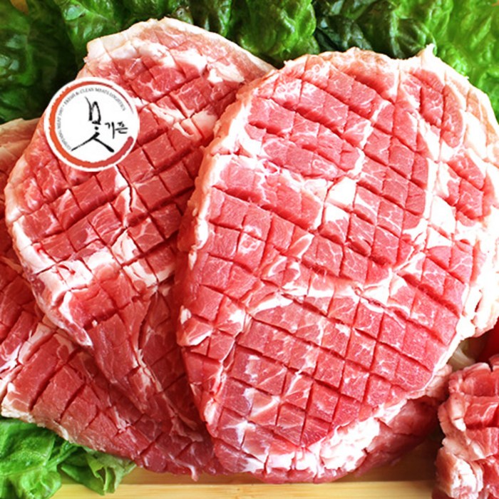 [지엔에프앤씨] 기존가 2000원할인! 통칼집 목살(500gx4), 1개, 500g *4 대표 이미지 - 벌집 삼겹살 추천
