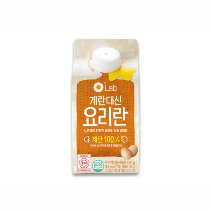 오랩 요리란 전란 500g, 1개 대표 이미지 - 김계란 추천