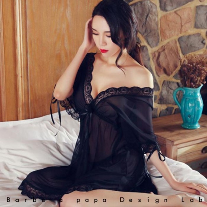 그란데 빅사이즈 럭셔리 여신 굿~걸슬립 대표 이미지 - 란제리걸 추천