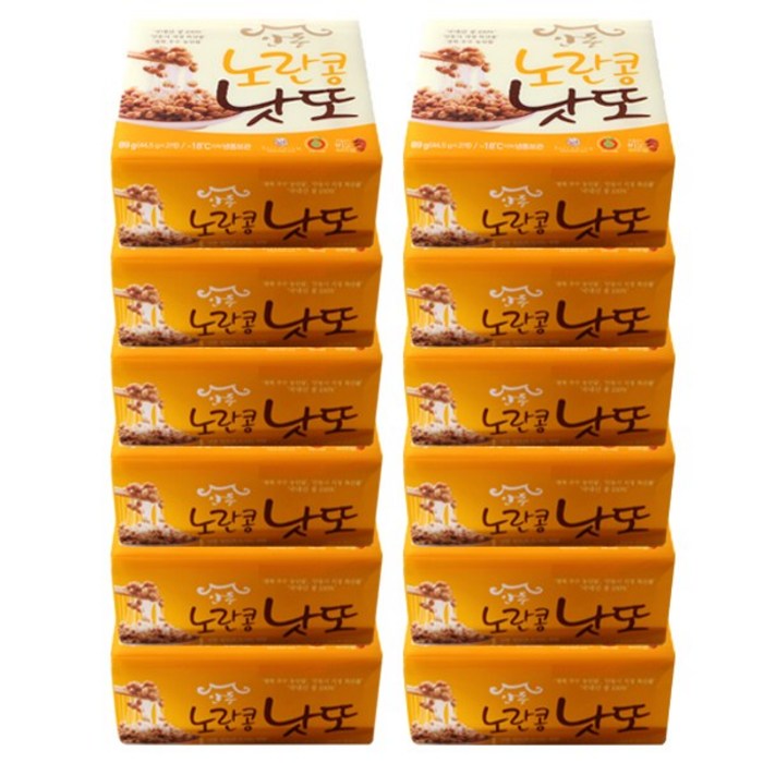안동 노란콩 낫또 45g x 24팩 대표 이미지 - 일본 낫또 추천
