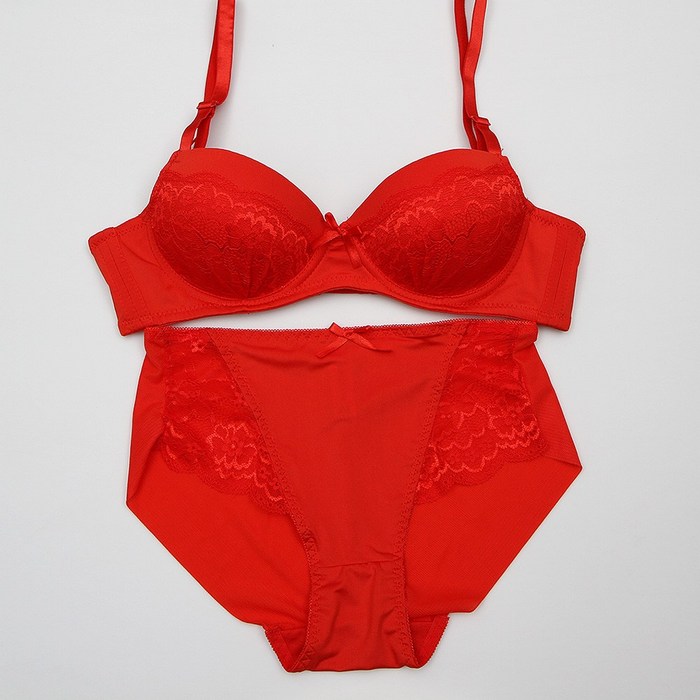 별난여우 BS_6002 노와이어 브라 팬티 세트 여성속옷 3셋+1셋더 대표 이미지 - 별난여우 팬티 추천