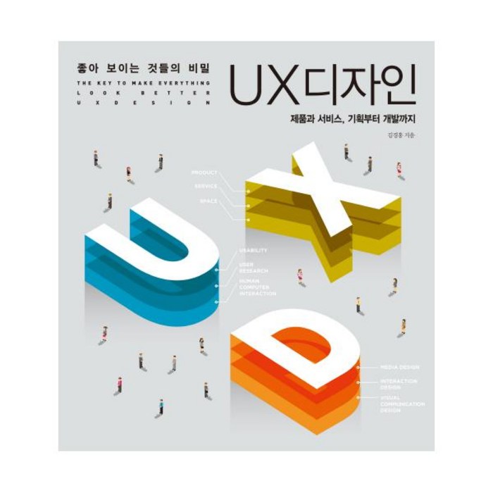 좋아보이는 것들의 비밀 UX 디자인:제품과 서비스 기획부터 개발까지, 길벗 대표 이미지 - UX 디자인 책 추천