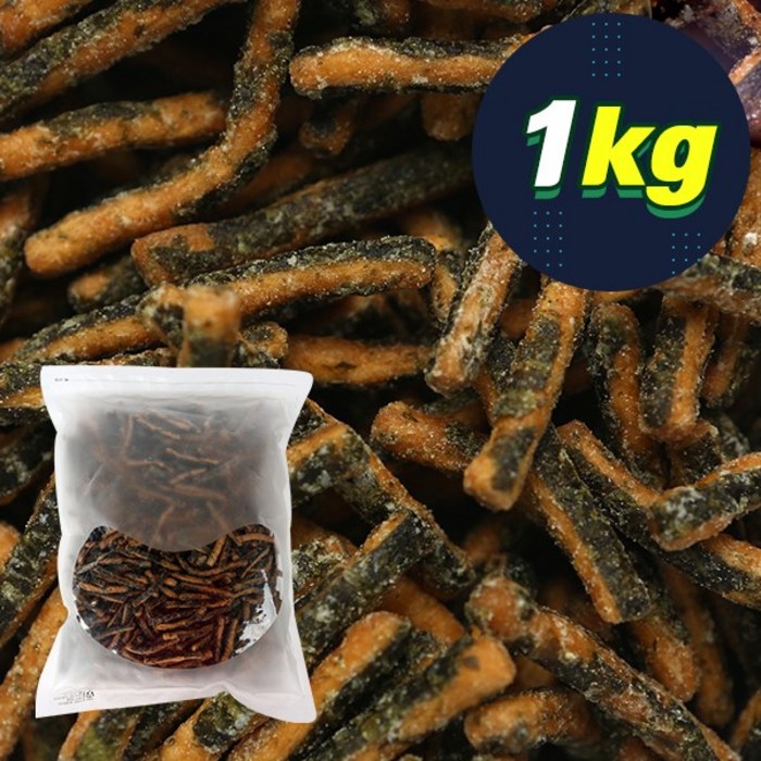 금호물산 김고소아 1kg 대용량 업소용 대용량과자 옛날과자 벌크 주전부리 맥주안주 간식, 김스낵 대표 이미지 - 업소용 과자 추천