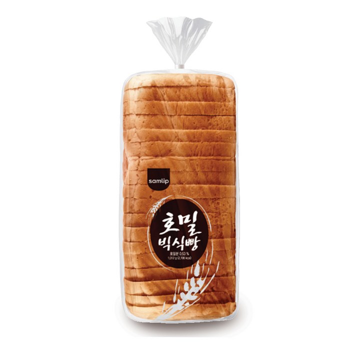삼립 호밀 빅식빵1000gx4개, 1000g, 4개 대표 이미지 - 통밀 식빵 추천