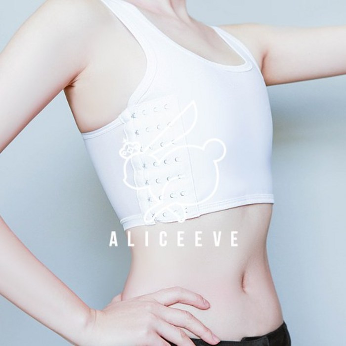 앨리스이브 고퀄리티 압박조끼 조끼형압박밴드 보정속옷 가슴압박브라