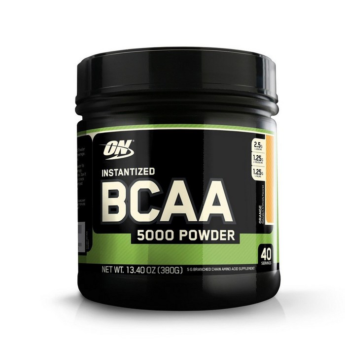 옵티멈뉴트리션 BCAA 5000 파우더 오렌지, 380g, 1개 대표 이미지 - BCAA 추천