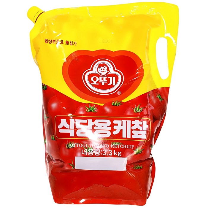 오뚜기 오리지널 식당용 케첩 스파우트팩 오뚜기 오리지널 식당용 케첩 스파우트팩