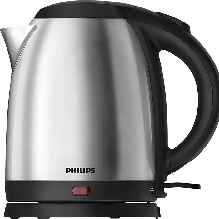 필립스 무선 전기포트 데일리 컬렉션 시리즈 메탈 실버