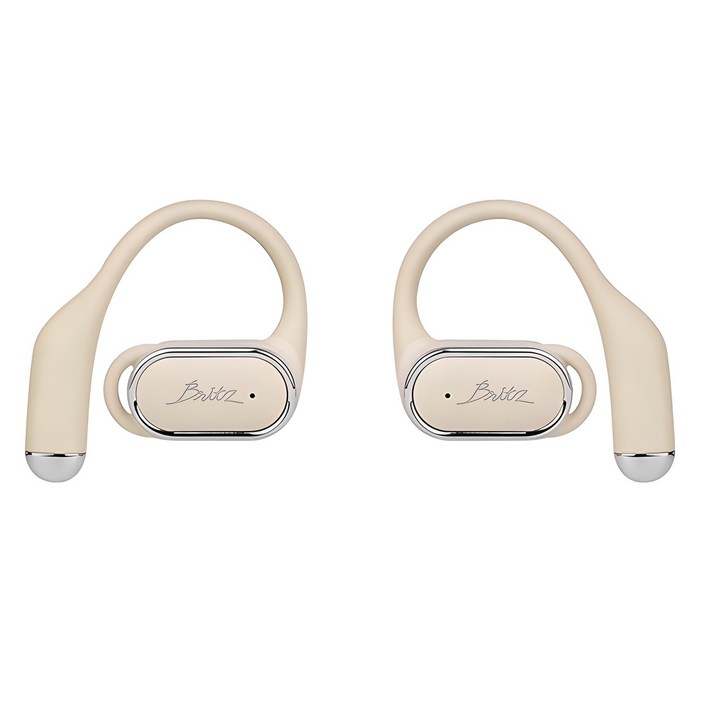 브리츠 2024 오픈형 블루투스 V5.4 이어폰, BZENFP9, Ivory