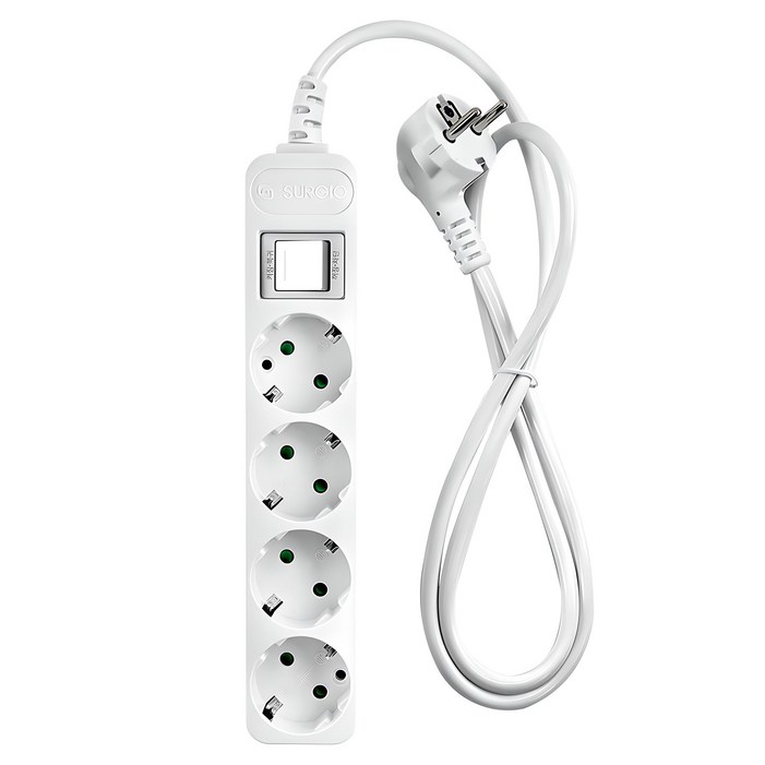 모노케어 접지 전선형 멀티탭 4구 DH2048NT DH1049ST