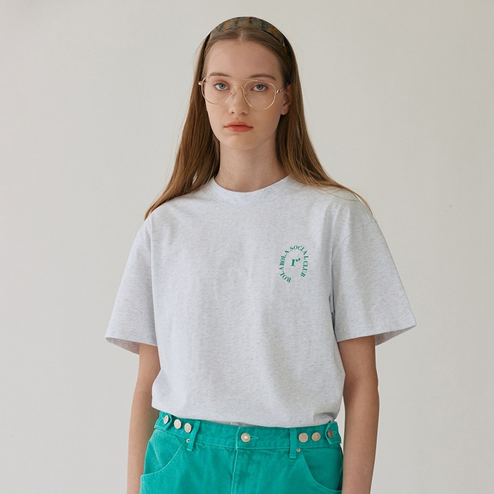 로라로라 여성용 ROLA SMALL LOGO T SHIRT 로라로라 여성용 ROLA SMALL LOGO T SHIRT