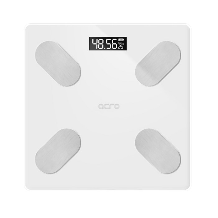 아크로 스마트 바디 체중계, 아크로 ibody 100, 화이트, 1개