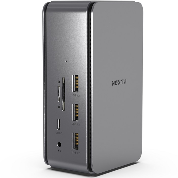 넥스트 USB4 14in1 C타입 맥북 멀티허브 독 썬더볼트4 호환가능 1401DSDUAL