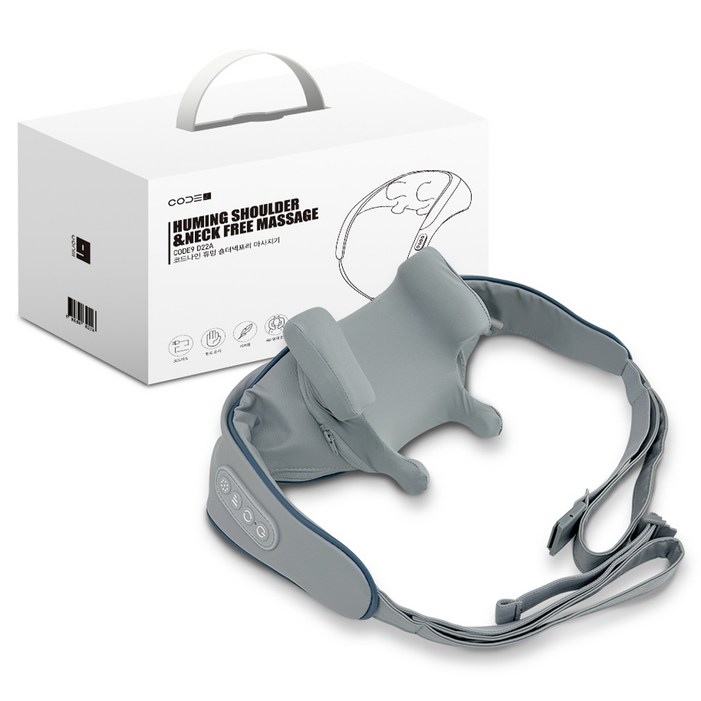 코드나인 휴밍 숄더넥프리 무선 마사지기 D22A, D22A, 단일색상