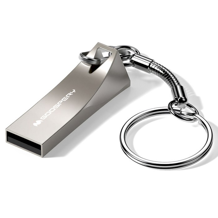 구스페리 USB 2.0 메모리 카드 실버, 128GB, 1개 구스페리 USB 2.0 메모리 카드 실버, 128GB, 1개