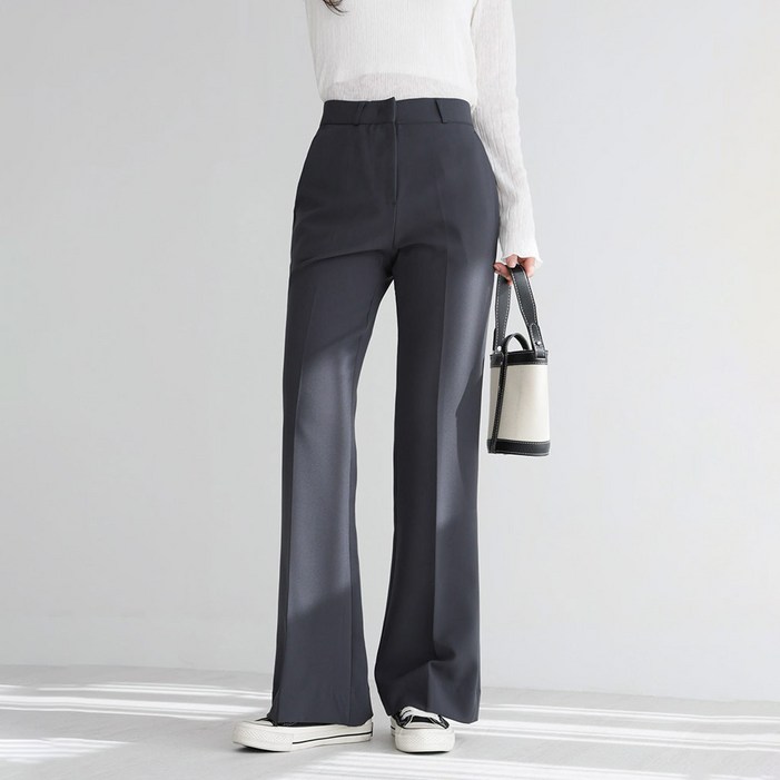 앤드스타일 여성용 숏/롱 스판 부츠컷 슬랙스 264347