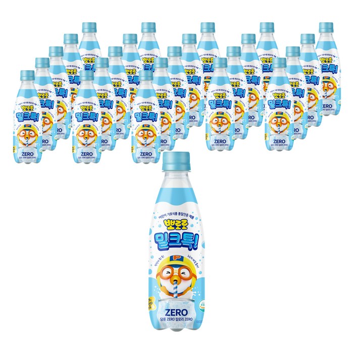 뽀로로 팔도 밀크톡, 24개, 335ml 뽀로로 팔도 밀크톡, 24개, 335ml