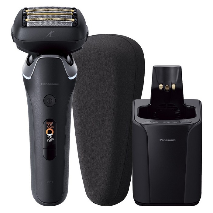 파나소닉 람대쉬 PRO 6 6중날 전기 면도기 + 세척기