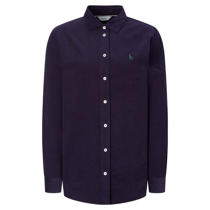 헤지스 여성용 아이코닉 코듀로이 레귤러핏 셔츠