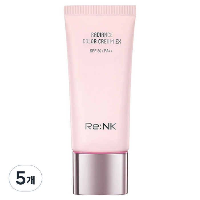 리엔케이 래디언스 컬러크림 EX 30ml, 핑크, 5개