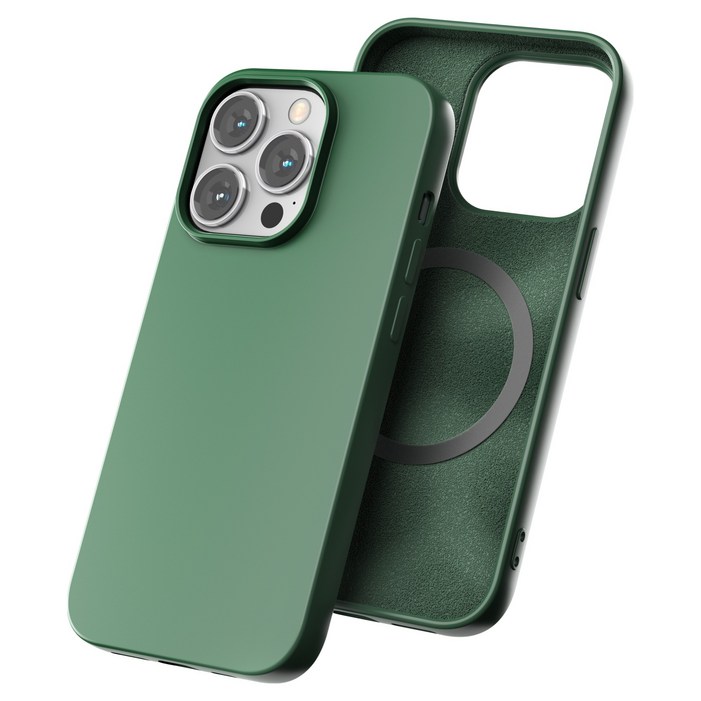 누아트 맥세이프 호환 헤이즐 실리콘 휴대폰 케이스