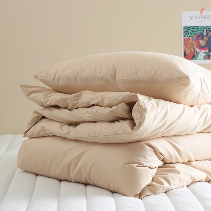 올리비아데코 다우니 2 순면 양면 홑겹 이불커버 O20AEB0