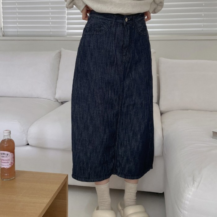 슈가펀 리투 에어롱 생지 스커트