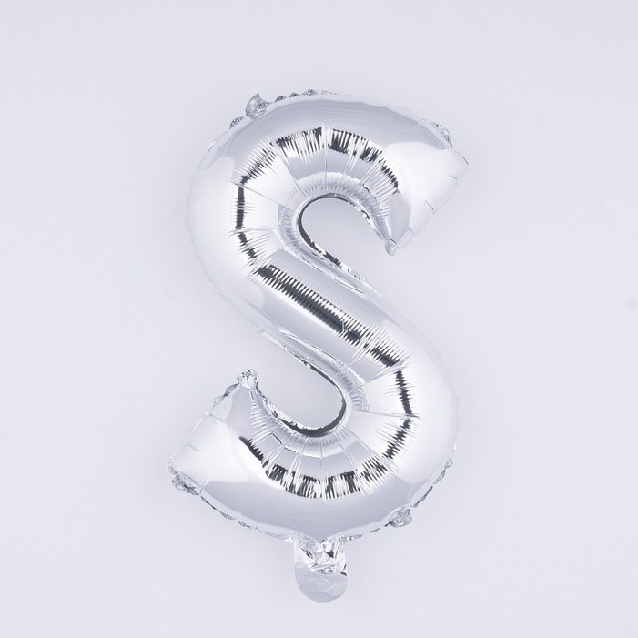 아트포유 알파벳풍선 이니셜 글자 이벤트 축하 은박 생일 파티 풍선 40cm