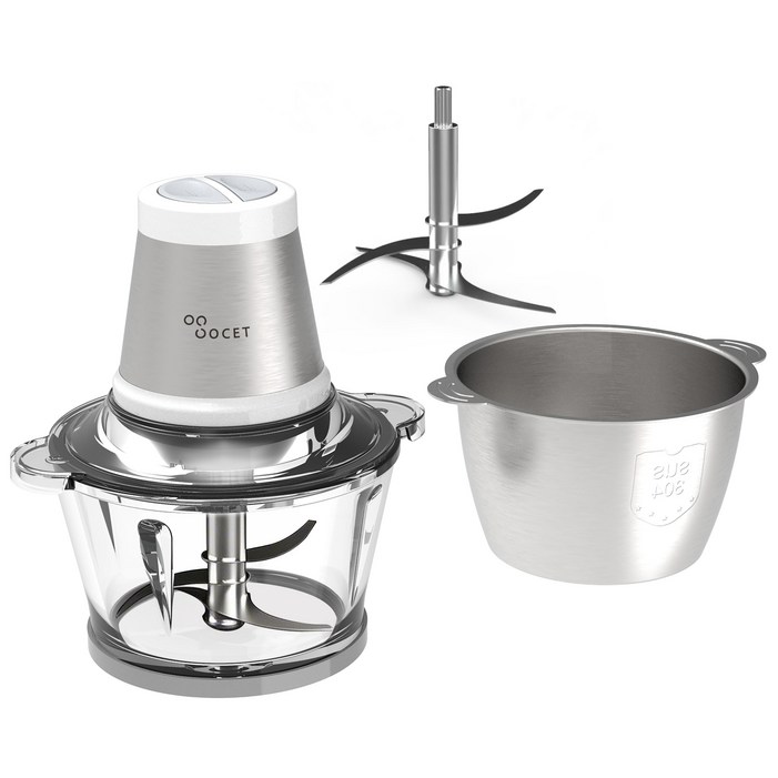 OCET 멀티 초퍼 프리미엄 스텐 칼날 마늘다지기, VEX2L