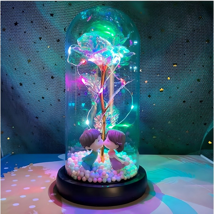 아르띠콜로 프로포즈 LED 홀로그램 장미 무드등