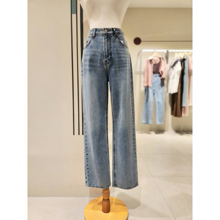 리스트 스트레이트 데님 팬츠 TSMSLP62020