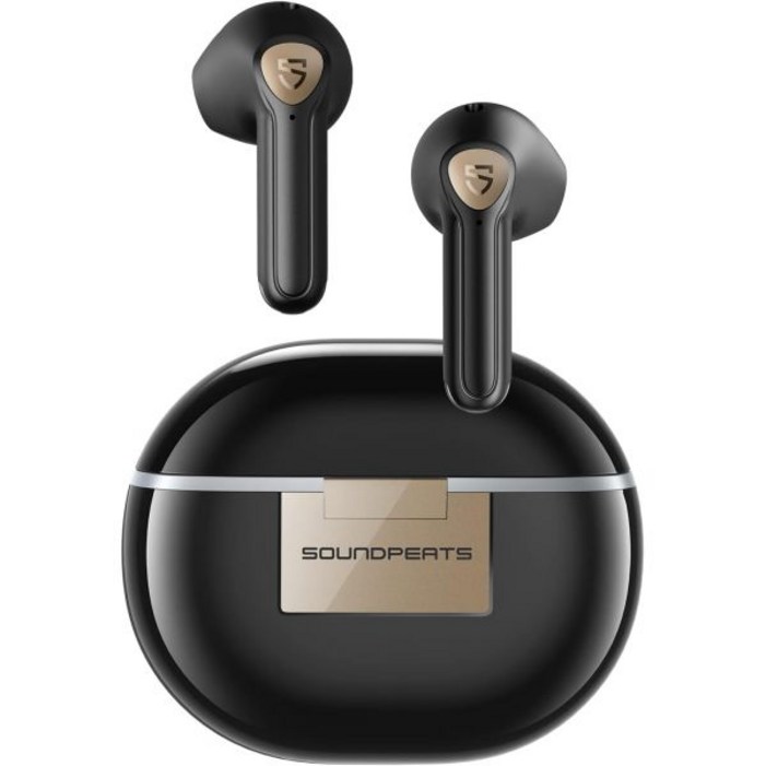 SoundPEATS True Wireless 이어버드 Air3 Deluxe HS Bluetooth 5.3 헤드폰 14.2mm 드라이버 4Mic 고해상도 오디오 무선 IPX4 방